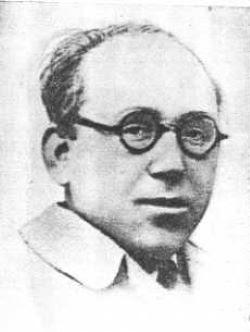 Black and white image of a young Chaim Grade