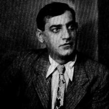 Portrait of the writer, Froyim Kaganovski