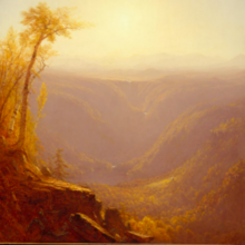A Gorge in the Mountains (Kauterskill Clove), 1862, Sanford Robinson Gifford