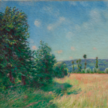Sahurs Meadows in Morning Sun, 1894, Alfred Sisley