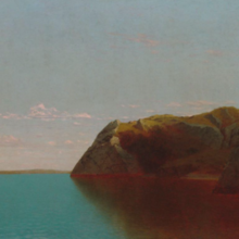Newport Rocks, 1872, John Frederick Kensett