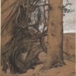 A Fir Tree in the Forest of the Landes, Aquitane 1909, René-Ernest Huet. 