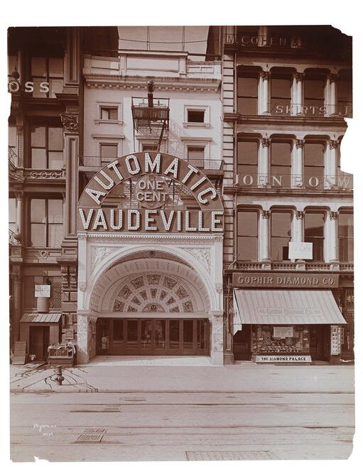 Automatic Vaudeville theatre, 48 East 14th Street, N.Y.C.