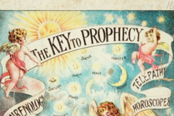 The key to the prophecy cover image. 