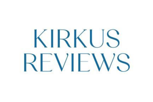 Kirkus Reviews logo, blue text on white background