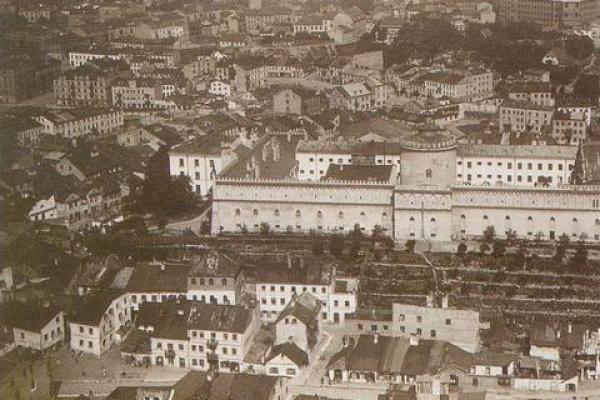 The Jewish Quarter of Lublin, Poland, 1938.